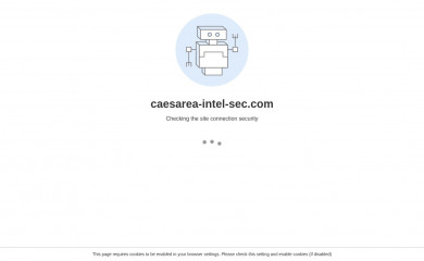 caesarea-intel-sec.com screenshot