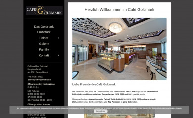 cafe-goldmark.at screenshot