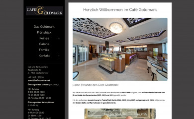 cafe-goldmark.at screenshot