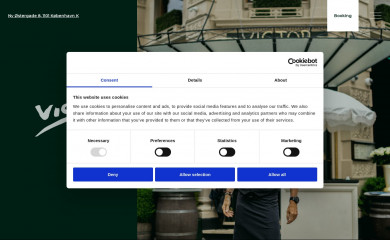 cafevictor.dk screenshot