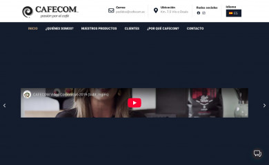 cafecom.ec screenshot