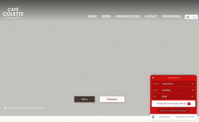 cafecolette.nl screenshot
