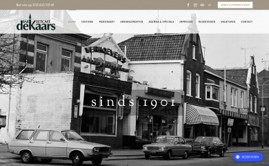 cafedekaars.nl screenshot