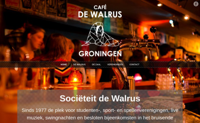 cafedewalrus.nl screenshot