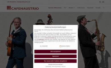 cafehaustrio.com screenshot