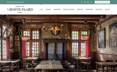 cafehetbontepaard.nl screenshot
