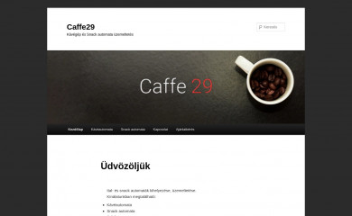 caffe29.hu screenshot