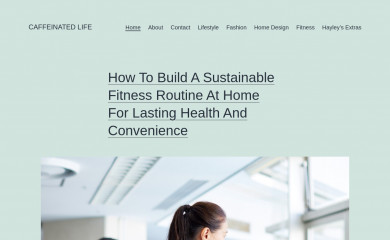 caffeinatedlife.net screenshot