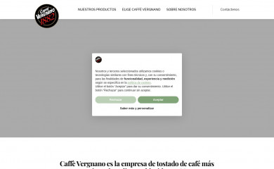 caffevergnano.es screenshot
