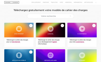 cahiersdescharges.com screenshot