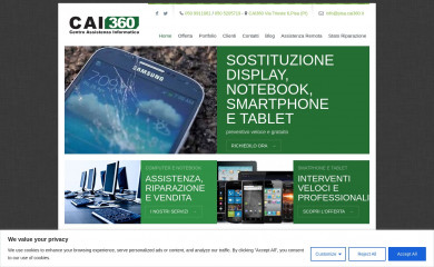cai360.it screenshot