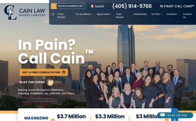 cainlaw-okc.com screenshot
