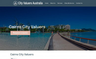 cairnscityvaluers.com.au screenshot