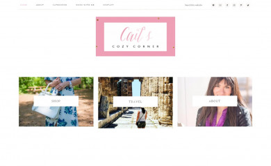 caitscozycorner.com screenshot