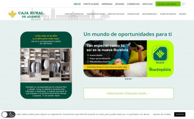 cajaruraladamuz.com screenshot