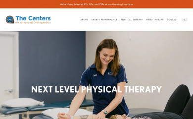 caoperformanceandtherapy.com screenshot