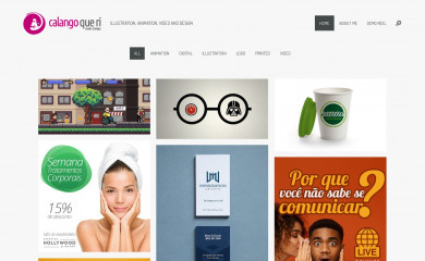 calangoqueri.com screenshot