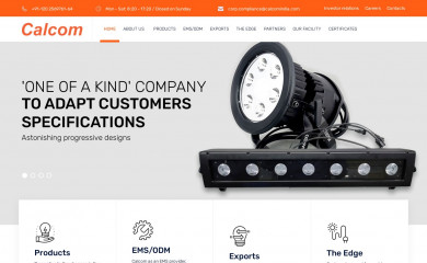 calcomindia.com screenshot