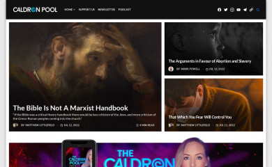 caldronpool.com screenshot