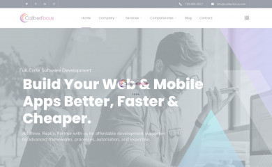 caliberfocus.com screenshot