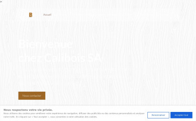 calibois.ch screenshot
