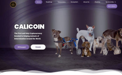 calicoin.me screenshot