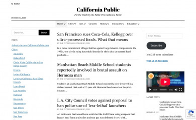 californiapublic.com screenshot