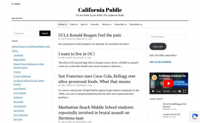 californiapublic.com screenshot