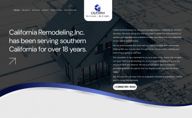californiaremodelinginc.com screenshot
