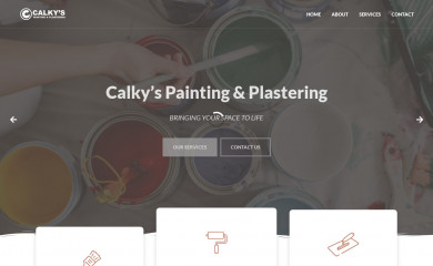 calkyspainting.com.au screenshot