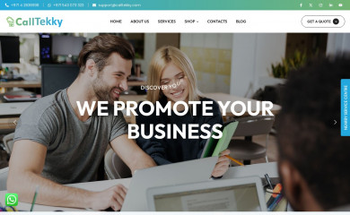 calltekky.com screenshot