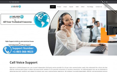 callvoicesupport.com screenshot