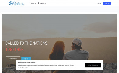calledtogether.us screenshot