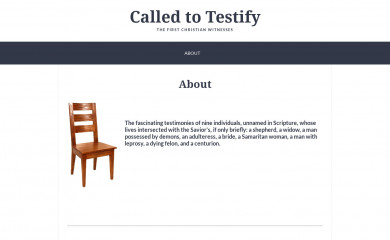 calledtotestify.org screenshot