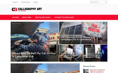calligraphy-art.com screenshot