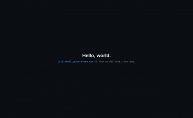 callintelligencereviews.com screenshot