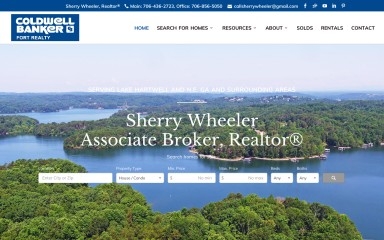 callsherrywheeler.com screenshot