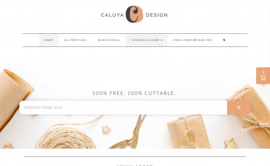 caluyadesign.com screenshot