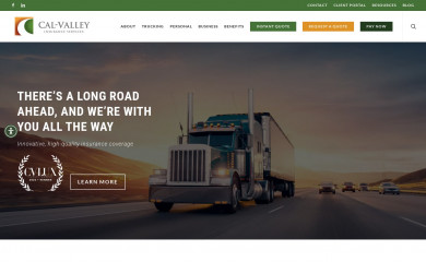 calvalleyinsurance.com screenshot