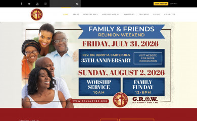 calvarybc.info screenshot
