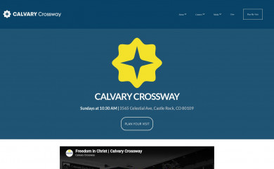 calvarycrossway.org screenshot