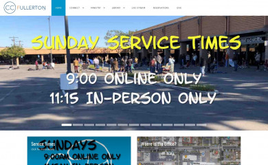 calvaryfullerton.org screenshot
