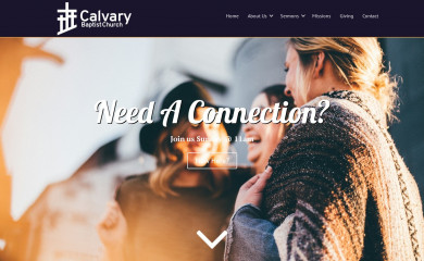 calvarymidlothian.com screenshot