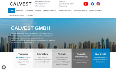 calvest.de screenshot