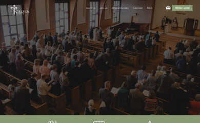 calvincrc.org screenshot