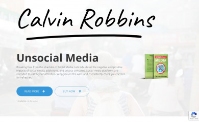 calvinrobbins.co.uk screenshot