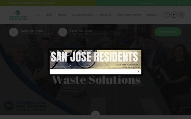 calwaste.com screenshot