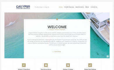 calypsochartersanguilla.com screenshot