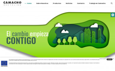 camachorecycling.es screenshot