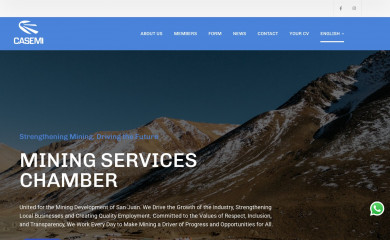 camaraminerasanjuan.com.ar screenshot